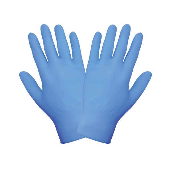 COV-9-Guantes-Desechables-de-Nitrilo-Sin-Polvo-Azul