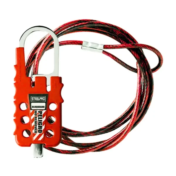 Bloqueo Ajustable con Cable de 2 Metros