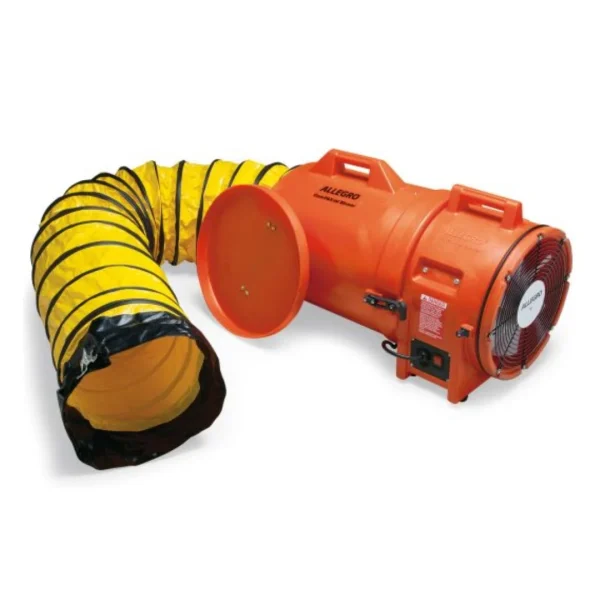 Blower Axial 12" con Canister & Ducto 15 ft