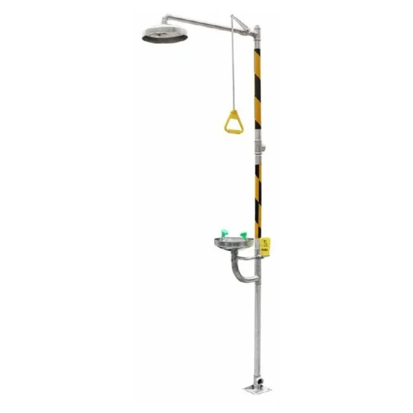 Ducha Lavaojos + Regadera Inoxidable