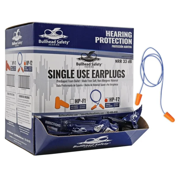 Tapones Descartables Espuma de Poliuretano con Cordón