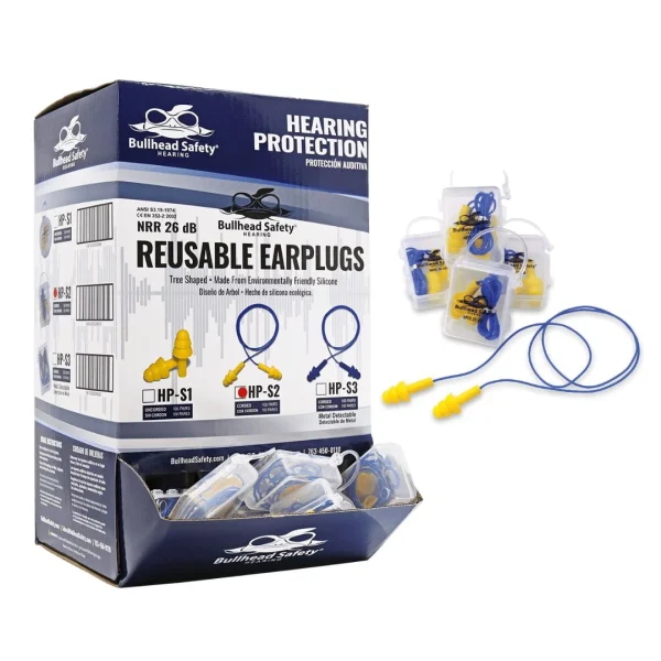 Tapones de Silicón Reusables con Cordón