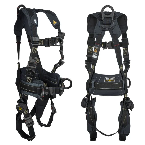 Arnés de Seguridad 4D Arc Flash Nomex Kevlar con Cinturón Lumbar