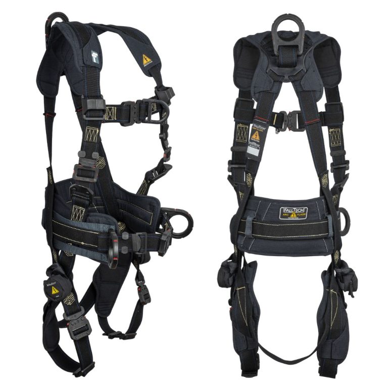 Arnés de Seguridad 4D Arc Flash Nomex Kevlar con Cinturón Lumbar