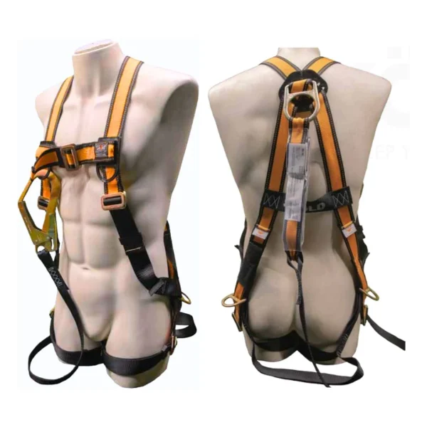 Kit Arnés 3D + Línea de Vida con Shock Absorber y Gancho