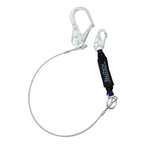 Línea de Vida de Absorción con Cable Recubierto ViewPack® de 6 ft