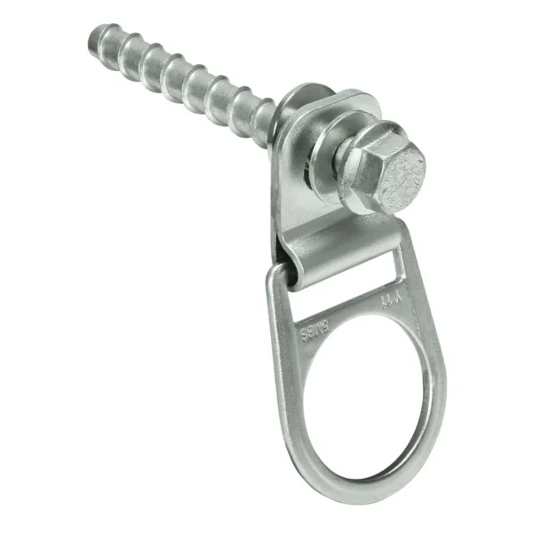 Anclaje de Argolla en D Giratorio con Tornillo para Concreto