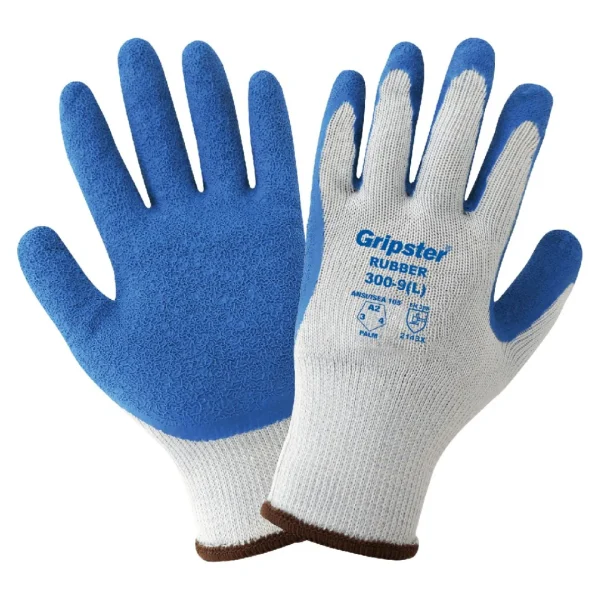 Guante de Poliéster con Palma de Látex