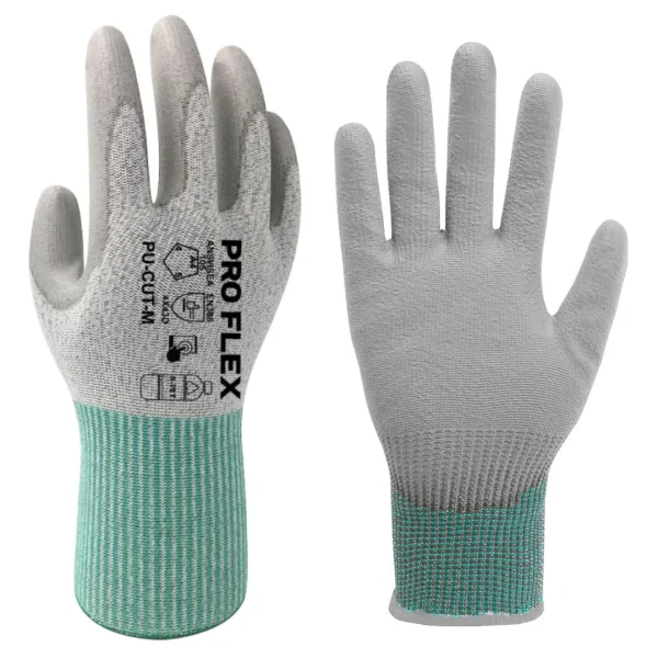 Guante Recubierto de Poliuretano Anticorte Pro Flex R-PET