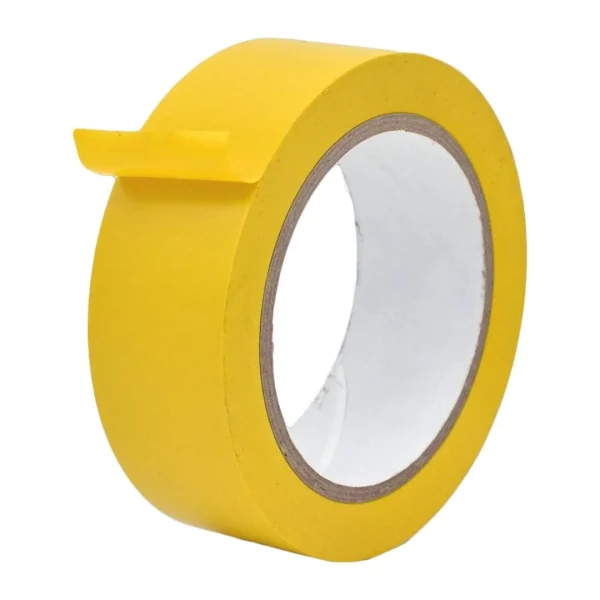 Cinta Delimitante Adhesiva Amarilla 1" x 36 yds