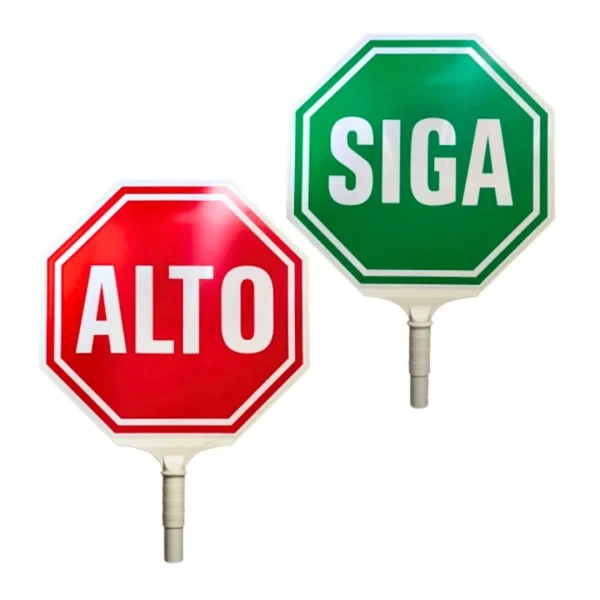 Paleta de Tráfico Alto y Siga