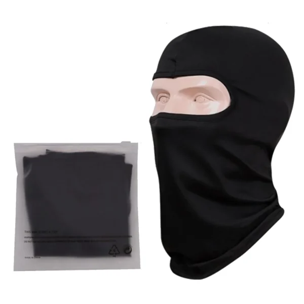 Pasamontañas Full Spandex Negro