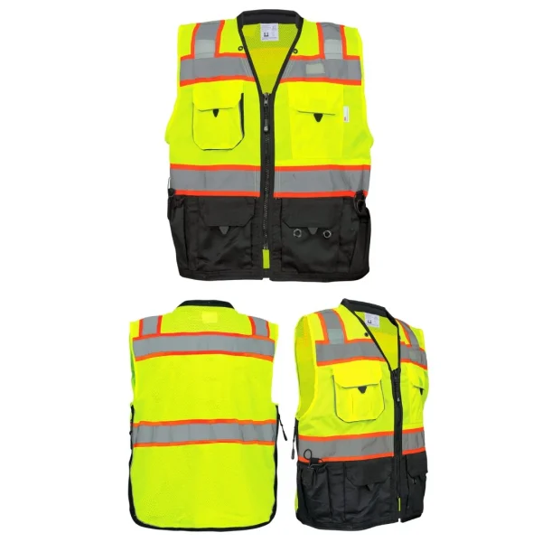 Chaleco de Seguridad Premium Topógrafo con Reflectivos 3M