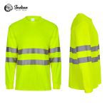 T-Shirt Dry Fit Lima Manga Larga con Reflectivos Indian Safety Wear
