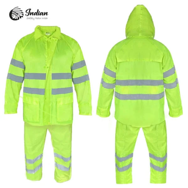 Capa de Lluvia 2 Piezas Indian Safety Rain Wear