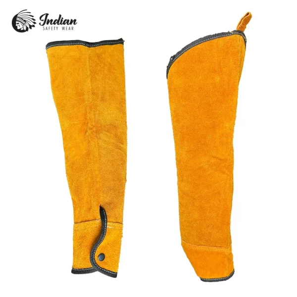 Manga de Soldador Cuero Premium Indian Safety Wear